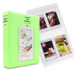 ซองใส่นามบัตร 64 ช่อง สำหรับ Fujifilm Instax Mini 8 /7s /70 /25 /50s /90, 64 ช่อง สีเบจ, 64 ช่อง สีน้ำเงิน, 64 ช่อง สีเขียว, 64 ช่อง สีส้ม, 64 ช่อง สีชมพู, 64 ช่อง สีฟ้า