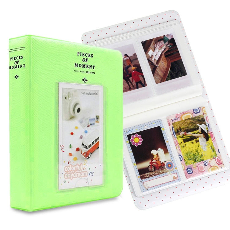 ซองใส่นามบัตร 64 ช่อง สำหรับ Fujifilm Instax Mini 8 /7s /70 /25 /50s /90, 64 ช่อง สีเบจ, 64 ช่อง สีน้ำเงิน, 64 ช่อง สีเขียว, 64 ช่อง สีส้ม, 64 ช่อง สีชมพู, 64 ช่อง สีฟ้า