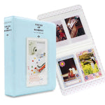 ซองใส่นามบัตร 64 ช่อง สำหรับ Fujifilm Instax Mini 8 /7s /70 /25 /50s /90, 64 ช่อง สีเบจ, 64 ช่อง สีน้ำเงิน, 64 ช่อง สีเขียว, 64 ช่อง สีส้ม, 64 ช่อง สีชมพู, 64 ช่อง สีฟ้า