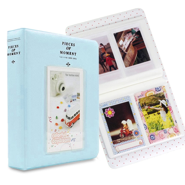 ซองใส่นามบัตร 64 ช่อง สำหรับ Fujifilm Instax Mini 8 /7s /70 /25 /50s /90, 64 ช่อง สีเบจ, 64 ช่อง สีน้ำเงิน, 64 ช่อง สีเขียว, 64 ช่อง สีส้ม, 64 ช่อง สีชมพู, 64 ช่อง สีฟ้า