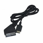 สายเคเบิล RGB SCART 1.8 ม. สำหรับ Sony PS2/PS3 สายเชื่อมต่อทีวี AV สำหรับเครื่อง PAL/NTSC, สำหรับ PS2 / PS3
