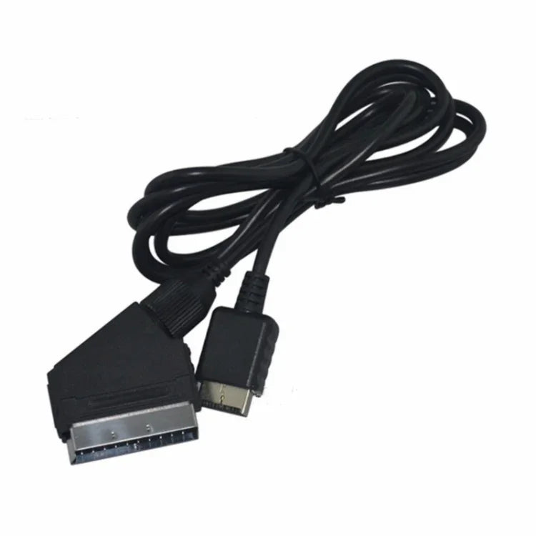 สายเคเบิล RGB SCART 1.8 ม. สำหรับ Sony PS2/PS3 สายเชื่อมต่อทีวี AV สำหรับเครื่อง PAL/NTSC, สำหรับ PS2 / PS3