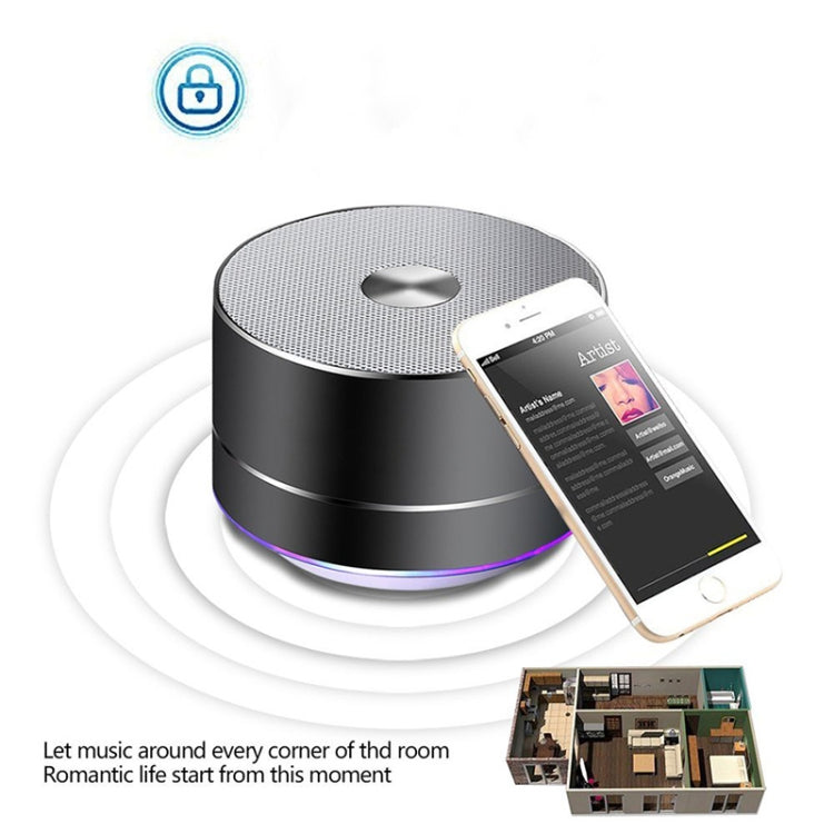 ลำโพงบลูทูธไร้สายสเตอริโอ LENRUE พร้อมไมโครโฟนในตัว MP3 MINI ซับวูฟเฟอร์ สมาร์ทคอลัมน์ รุ่น TBD049445801A, TBD049445801B, TBD049445801C, TBD049445801D