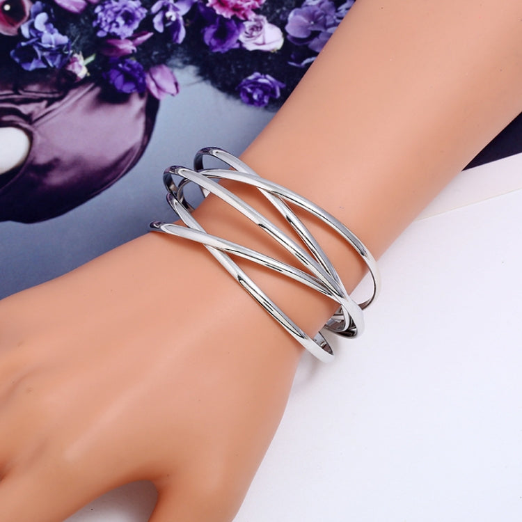 กำไลข้อมือสำหรับผู้หญิงและเด็กหญิง แฟชั่น กำไลข้อมือ สีทอง เงิน ดำปืน แดงกุหลาบ สีสันสดใส