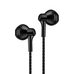 PTM P7 หูฟังสเตอริโอเบสพร้อมไมโครโฟน หูฟังเกมมีสายสำหรับโทรศัพท์ Samsung Xiaomi iPhone Apple