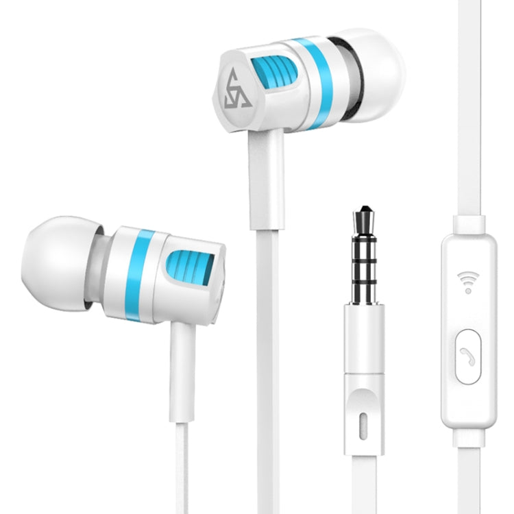หูฟังสเตอริโอเบสพร้อมไมโครโฟนสำหรับโทรศัพท์มือถือ Samsung / Xiaomi