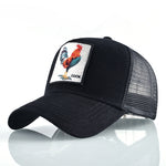Cotton Embroidered Animal Baseball Cap
