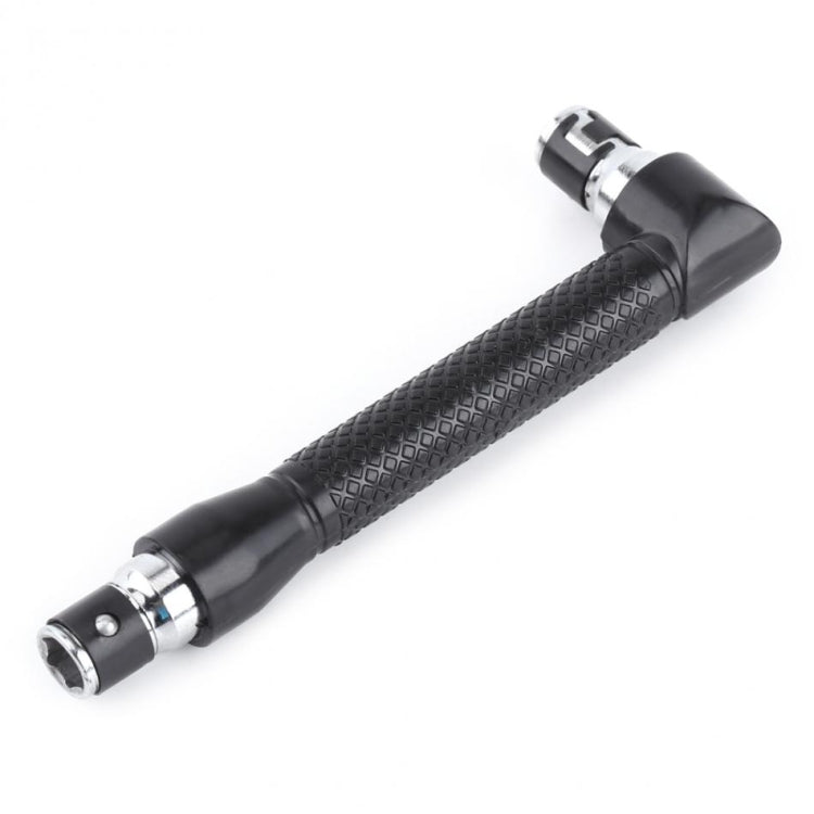 ไขควงด้ามจับ L Pole แบบหัวซ็อกเก็ตสองหัว ไขควงด้ามจับโพสต์หัวไขควง L Pole Wrench