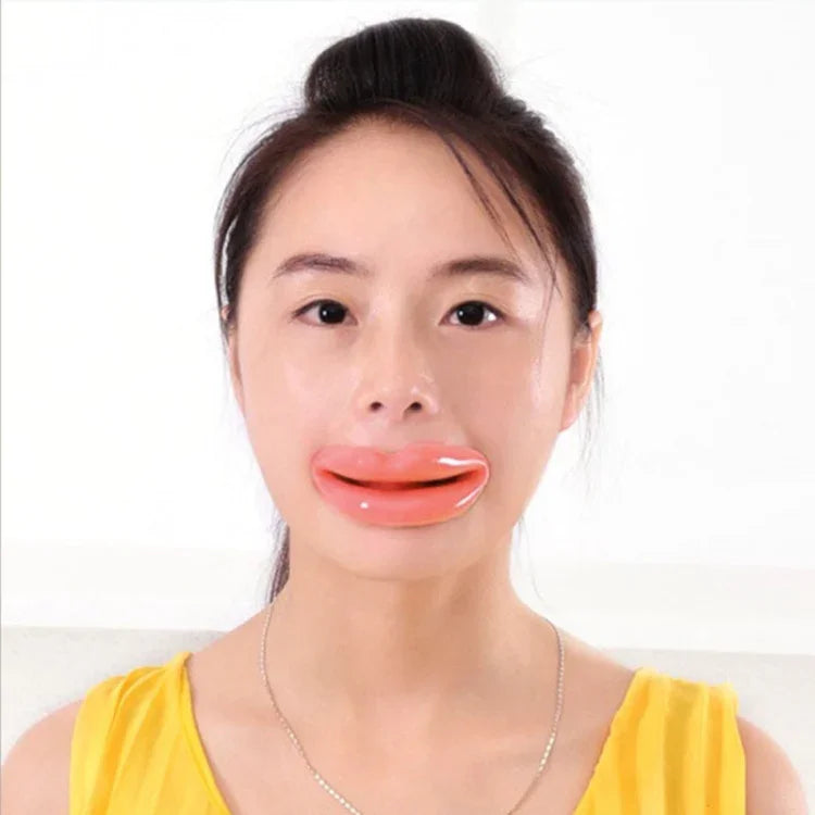 เครื่องมือกระชับกล้ามเนื้อปากดูแลผิวซิลิโคน ต่อต้านริ้วรอย ต่อต้านวัย นวดความงาม ยกกระชับใบหน้า