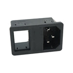 10 PCS AC-01 Three Pins Power Socket with Safety Switch Socket, 10 PCS AC-01