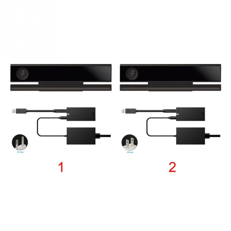 อะแดปเตอร์เซ็นเซอร์ Kinect 2.0 USB 3.0 สำหรับ Xbox One S Xbox One X Windows PC, US, EU, ปลั๊ก US เป็น UK