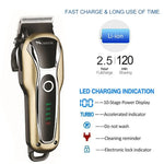 เครื่องตัดผม Surker SK-803 กำลังสูง จอ LCD ปลั๊กไฟ ใช้ได้สองระบบ
