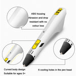 ปากกาเขียนภาพ 3D ของเล่นสำหรับเด็ก ปากกาวาดลายศิลปะ USB, USB+ปลั๊ก EU, USB+ปลั๊ก AU, USB+ปลั๊ก US, USB+ปลั๊ก UK