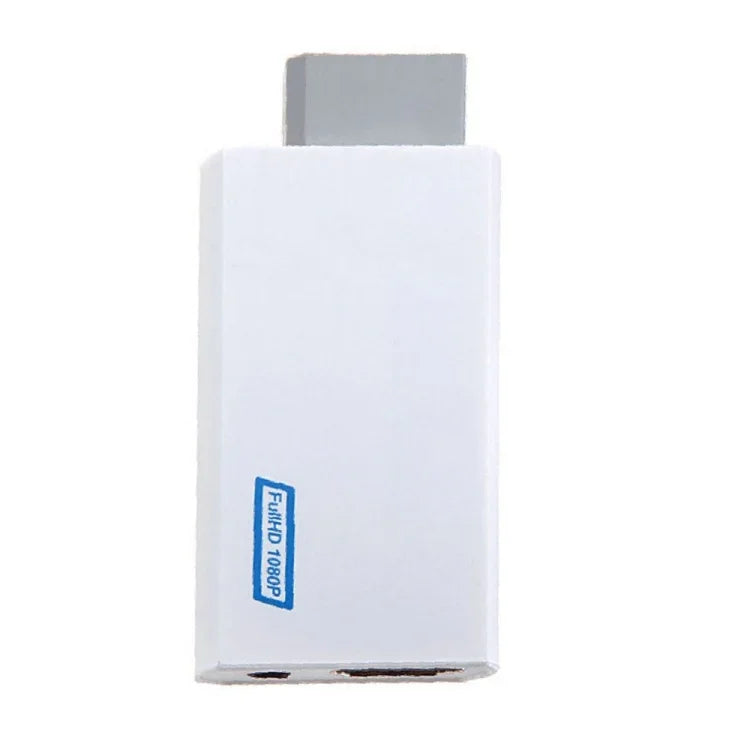 อะแดปเตอร์แปลงสัญญาณ Nintendo Wii เป็น HDMI 1080p แบบเสียบแล้วเล่น พร้อมช่องเสียง 3.5 มม. กล่องเสียง Wii-link, อะแดปเตอร์แปลงเป็น HDMI 1080p
