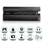 อะแดปเตอร์ USB ขยาย 2 ชิ้น สำหรับ PS4 Slim อุปกรณ์เสริม USB HUB 3.0 ความเร็วสูง สำหรับ PS4 Slim