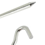 10pcsTent pegs Aluminum Alloy Tent nail Tent Stake Nails Ground Pin Camping Hiking Outdoor Tool inflatable tent Accessories