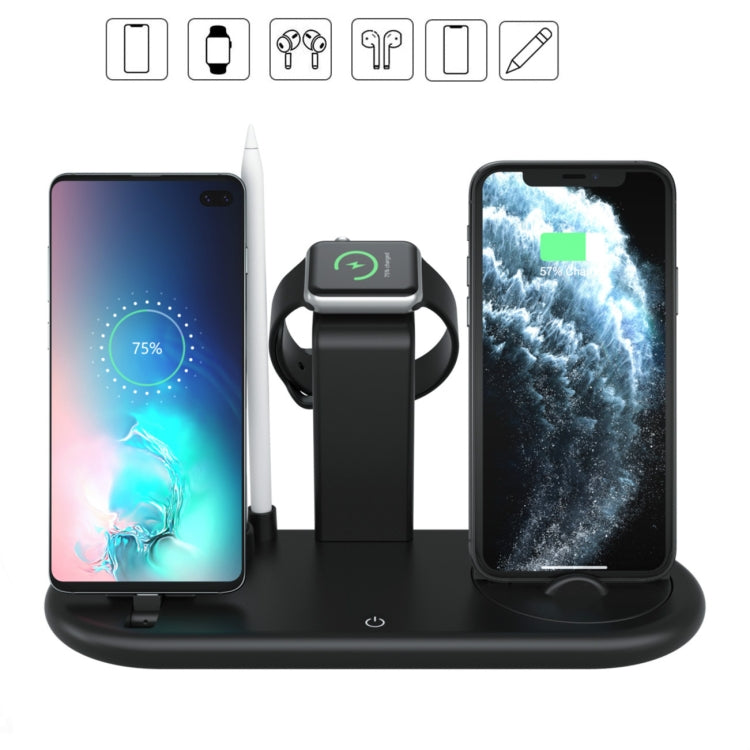 แท่นชาร์จอเนกประสงค์ HQ-UD20 สำหรับโทรศัพท์มือถือ นาฬิกา และ Airpods, HQ-UD20