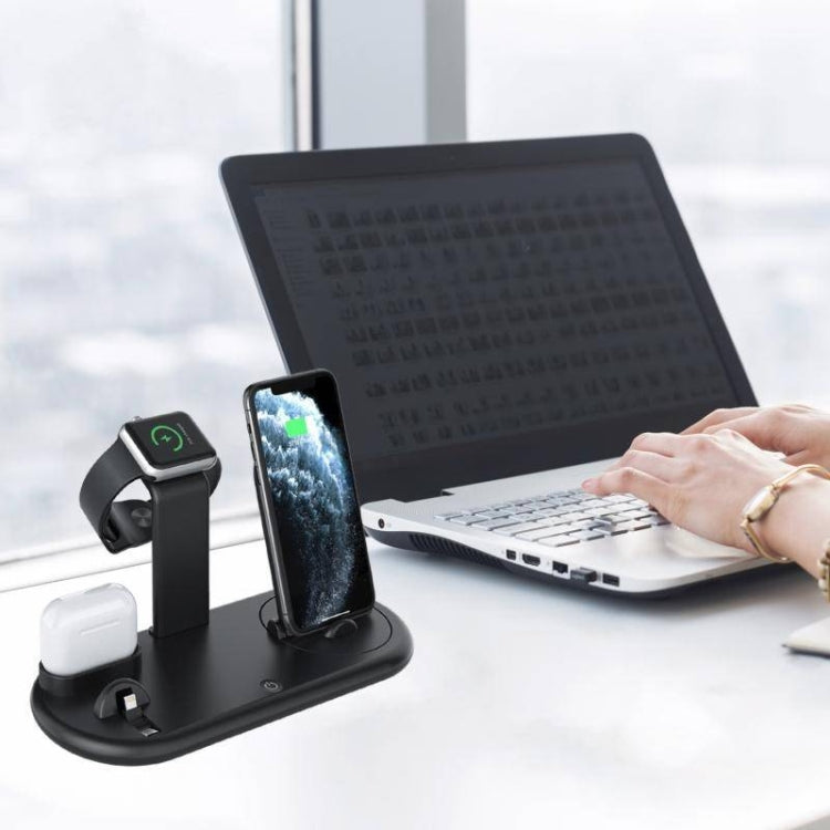 แท่นชาร์จอเนกประสงค์ HQ-UD20 สำหรับโทรศัพท์มือถือ นาฬิกา และ Airpods, HQ-UD20