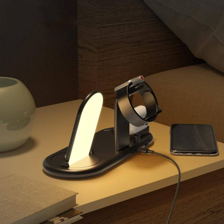 แท่นชาร์จอเนกประสงค์ HQ-UD20 สำหรับโทรศัพท์มือถือ นาฬิกา และ Airpods, HQ-UD20