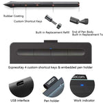 Wacom CTL-4100 แท็บเล็ต Intuos กระดานวาดภาพมือเขียน กระดานคอมพิวเตอร์สำหรับวาดภาพและเขียนมือ รุ่น CTL-4100