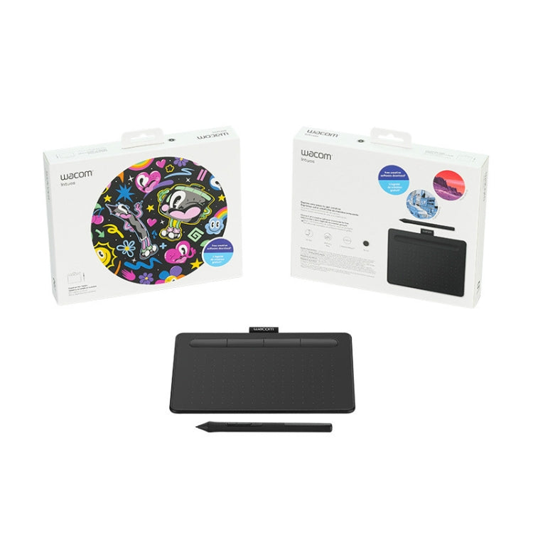Wacom CTL-4100 แท็บเล็ต Intuos กระดานวาดภาพมือเขียน กระดานคอมพิวเตอร์สำหรับวาดภาพและเขียนมือ รุ่น CTL-4100