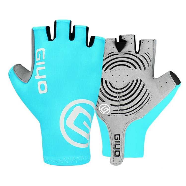 ถุงมือครึ่งนิ้ว GIYO สำหรับขี่จักรยานเสือภูเขา, S, M, L, XL, XXL