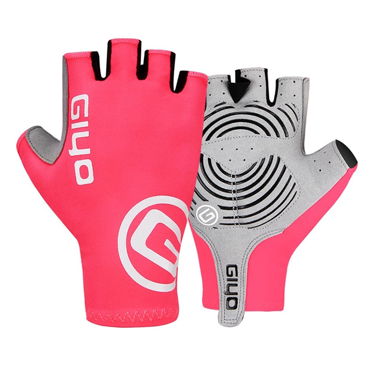 ถุงมือครึ่งนิ้ว GIYO สำหรับขี่จักรยานเสือภูเขา, S, M, L, XL, XXL