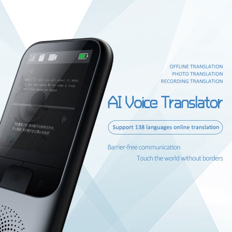 เครื่องแปลภาษาด้วยเสียงอัจฉริยะ T11 WIFI ปัญญาประดิษฐ์แปลภาษา