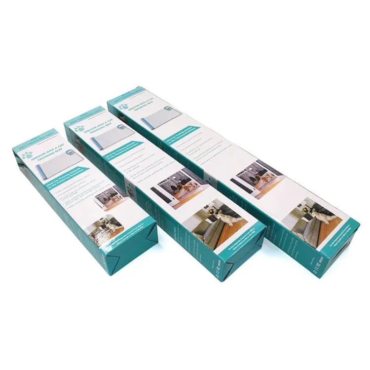 ผ้าห่มไฟฟ้าสถิตสำหรับสัตว์เลี้ยง อุปกรณ์ฝึกสัตว์เลี้ยงไฟฟ้า, 12x60 นิ้ว, 20x48 นิ้ว, 30x16 นิ้ว