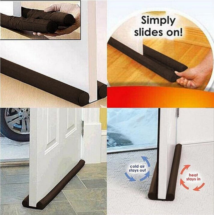 ที่กันประตูแบบคู่ ตกแต่งป้องกันประตู พร้อมแถบกันชนและแถบทำความสะอาด Guard Stopper