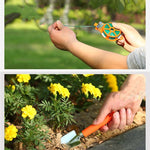 ชุดเครื่องมือฮาร์ดแวร์ 10-in-1 สำหรับสวนและดอกไม้ ชุดเครื่องมือสวนและดอกไม้