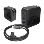 ฐานอะแดปเตอร์ AC สำหรับฉายภาพและชาร์จแบบมัลติฟังก์ชัน รองรับ Android/PC/Lite สำหรับ Switch, สีดำ+ปลั๊ก US, สีดำ+ปลั๊ก EU, สีดำ+ปลั๊ก UK