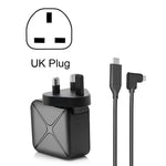 ฐานอะแดปเตอร์ AC สำหรับฉายภาพและชาร์จแบบมัลติฟังก์ชัน รองรับ Android/PC/Lite สำหรับ Switch, สีดำ+ปลั๊ก US, สีดำ+ปลั๊ก EU, สีดำ+ปลั๊ก UK