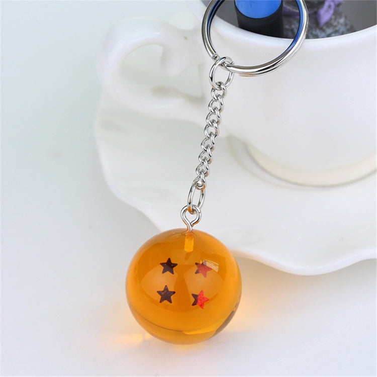 Anime Dragon Ball 7 Stars Balls 2.7cm PVC Figures Toys Keychain, 1 star, 2 star, 3 star, 4 star, 5 star, 6 star, 7 star