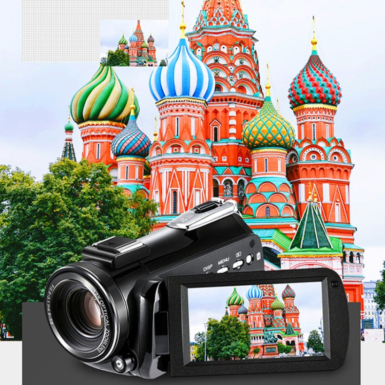 ORDRO AC5 กล้องวิดีโอดิจิตอล DV ซูมออปติคอล 12X 4K HD พร้อม WiFi และการมองเห็นในที่มืด, รุ่นมาตรฐาน, มาตรฐาน + ไมโครโฟน, มาตรฐาน + ไมโครโฟน + ขาตั้งมือถือ, มาตรฐาน + ไมโครโฟน + ไฟเติมแสง