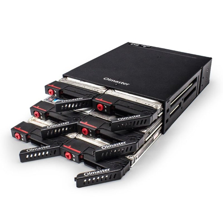 กล่องฮาร์ดดิสก์ไดรฟ์ออปติคอล 6 ช่อง OImaster MR-6601, MR-6601