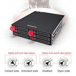 กล่องฮาร์ดดิสก์ไดรฟ์ออปติคอล 6 ช่อง OImaster MR-6601, MR-6601