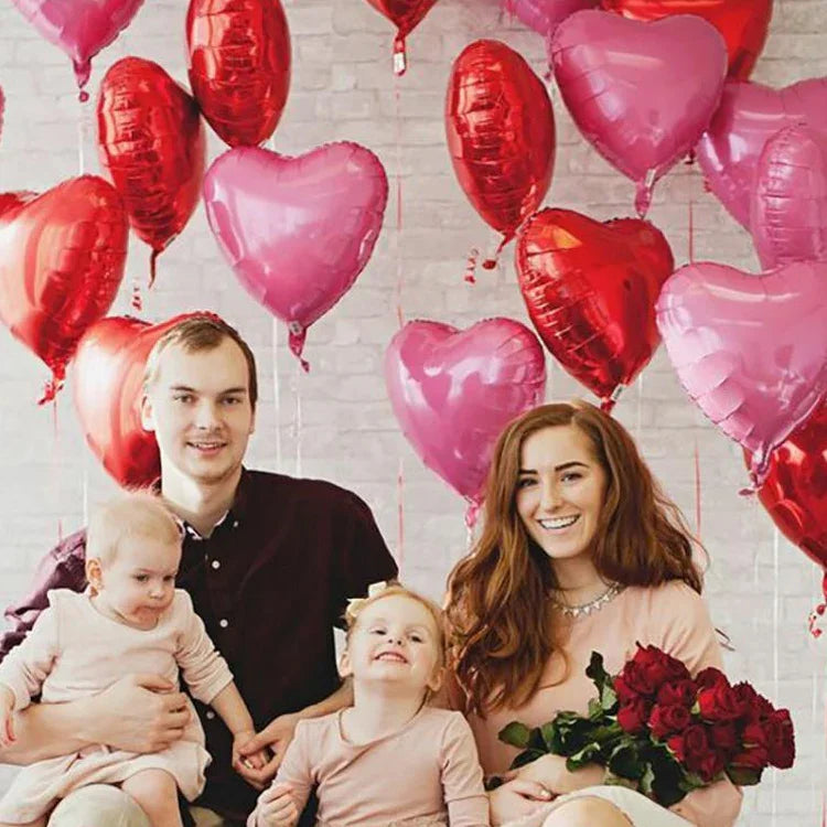 บอลลูนฟอยล์อลูมิเนียมรูปดาว 18 นิ้ว 26 ชิ้น สำหรับตกแต่งวันหยุดในประเทศ, ส่งสีสุ่ม, บอลลูนฟอยล์อลูมิเนียม