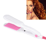 ที่ม้วนผมเซรามิกมืออาชีพ 220V ลอนคลื่นลอนลูกฟูก สีน้ำเงิน ชมพู แดง แดงกุหลาบ ขาว