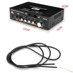 แอมป์ดิจิตอลสมาร์ท G919 พร้อมบลูทูธ / USB / SD / FM ขนาดเล็ก พร้อมปลั๊ก EU