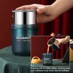 แก้วเก็บความร้อนสแตนเลส GOURMET แก้วซุปเก็บความร้อนสองชั้น สีแดง สีเหลือง สีฟ้า