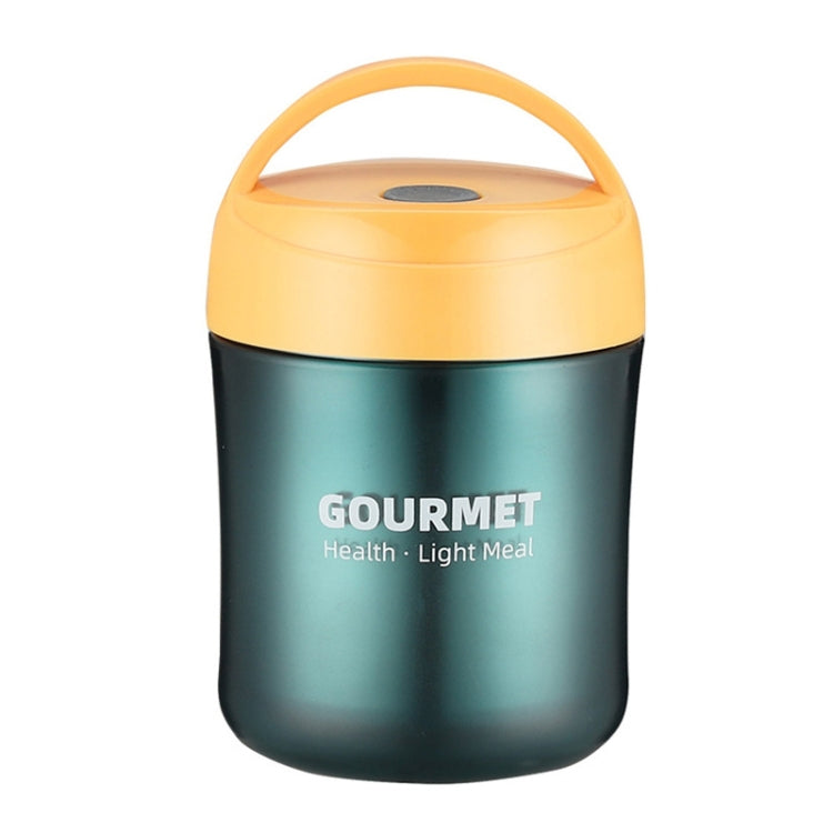 แก้วเก็บความร้อนสแตนเลส GOURMET แก้วซุปเก็บความร้อนสองชั้น สีแดง สีเหลือง สีฟ้า