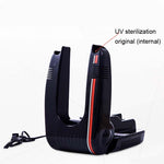 เครื่องเป่ารองเท้า 110V ตั้งเวลาทำงานอัตโนมัติ ฆ่าเชื้อด้วยแสง UV และกำจัดกลิ่น เครื่องเป่ารองเท้า ปลั๊กสหรัฐอเมริกา พร้อมกลิ่นหอม ไม่มีน้ำหอม