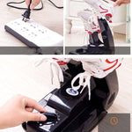 เครื่องเป่ารองเท้า 110V ตั้งเวลาทำงานอัตโนมัติ ฆ่าเชื้อด้วยแสง UV และกำจัดกลิ่น เครื่องเป่ารองเท้า ปลั๊กสหรัฐอเมริกา พร้อมกลิ่นหอม ไม่มีน้ำหอม