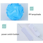 ไฟกลางคืนโต๊ะข้างเตียงห้องนอนดีไซน์สร้างสรรค์ USB รูปทรงกลม สำหรับตกแต่งห้องโรแมนติก ฐานไม้ ชุดวัสดุ DIY ผลิตภัณฑ์สำเร็จรูป
