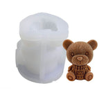 Cartoon Milk Tea Coffee Bear Ice Cube Silicone Mold Aromatherapy Candle Plaster Epoxy Mold, MC-98, MC-152, MC-153, MC-154, MC-149, MC-150, MC-143, MC-151