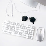 เมาส์ไร้สายเงียบสำหรับแล็ปท็อป Inphic PM1 สำนักงาน พร้อมแสดงแบตเตอรี่