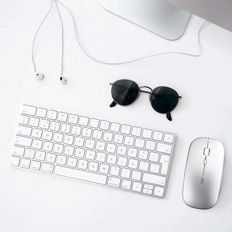 เมาส์ไร้สายเงียบสำหรับแล็ปท็อป Inphic PM1 สำนักงาน พร้อมแสดงแบตเตอรี่
