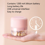 เครื่องบดผักไฟฟ้าสำหรับครัวเรือน USB เครื่องบดกระเทียมขนาดเล็ก เครื่องทำอาหารเสริมสำหรับเด็ก ขนาด 250 มล., 100 มล. + 250 มล., 100 มล.