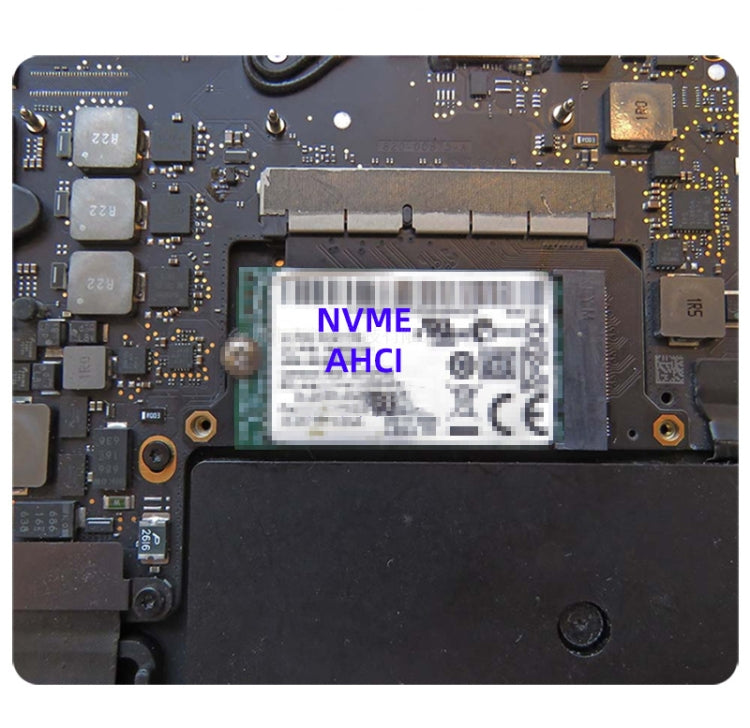 การ์ดอะแดปเตอร์ NVMe M.2 NGFF SSD 2 ชิ้น สำหรับ MacBook Pro 13.3 นิ้ว A1708 (2016 - 2017)